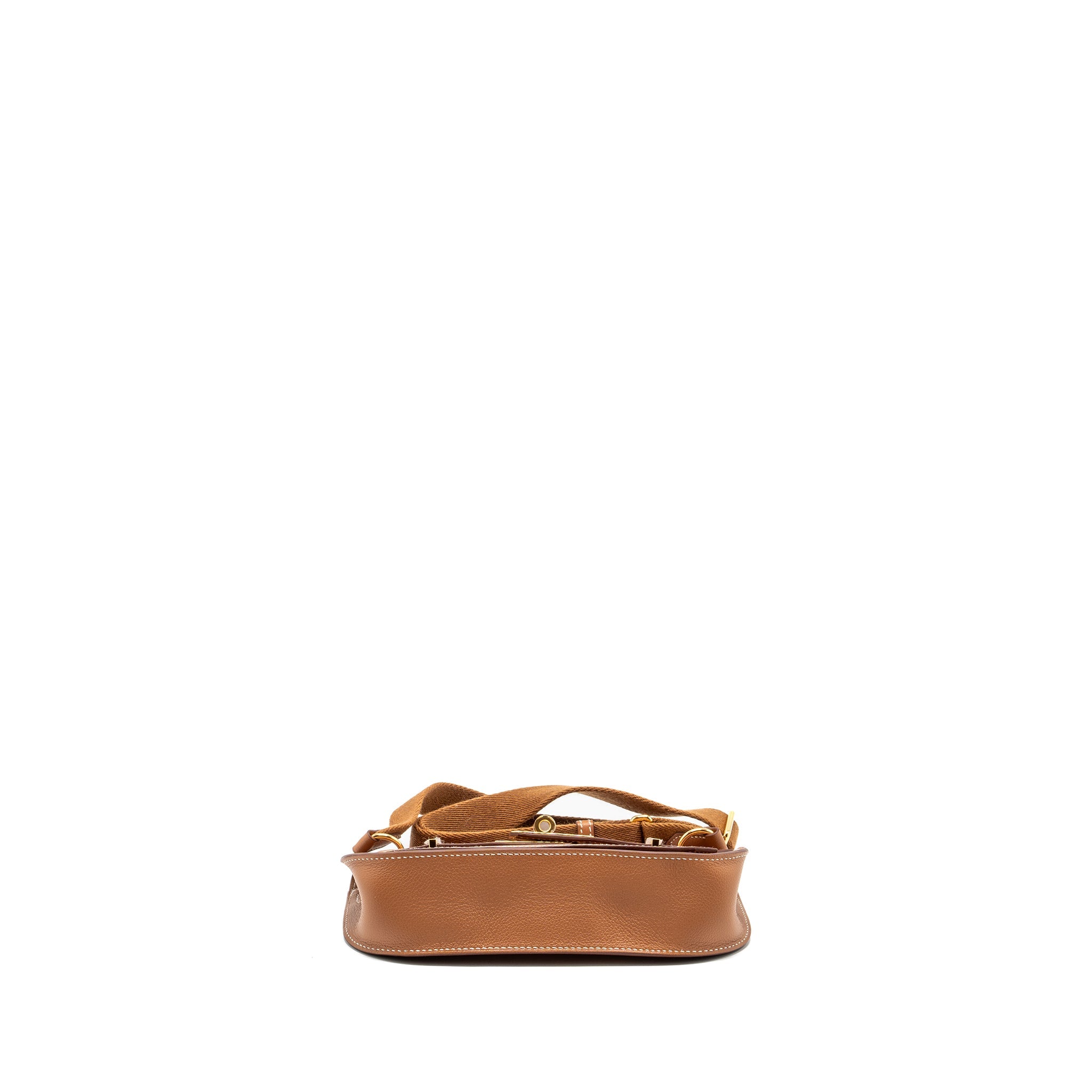 HERMES MINI JYPSIERE EVERCOLOR GOLD GHW