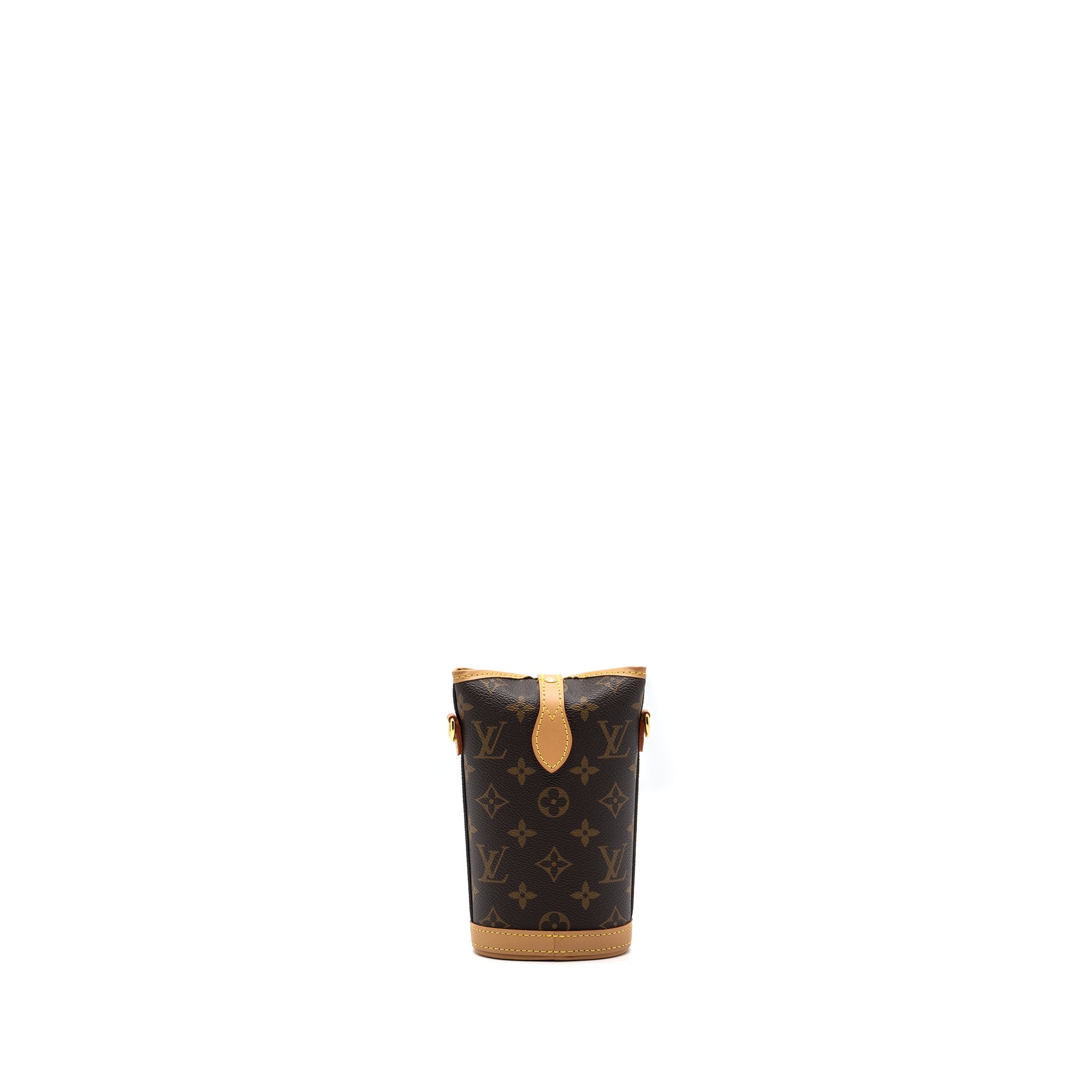LOUIS VUITTON FOLD ME POUCH MONOGRAM CANVAS GHW(NEW VERSION)