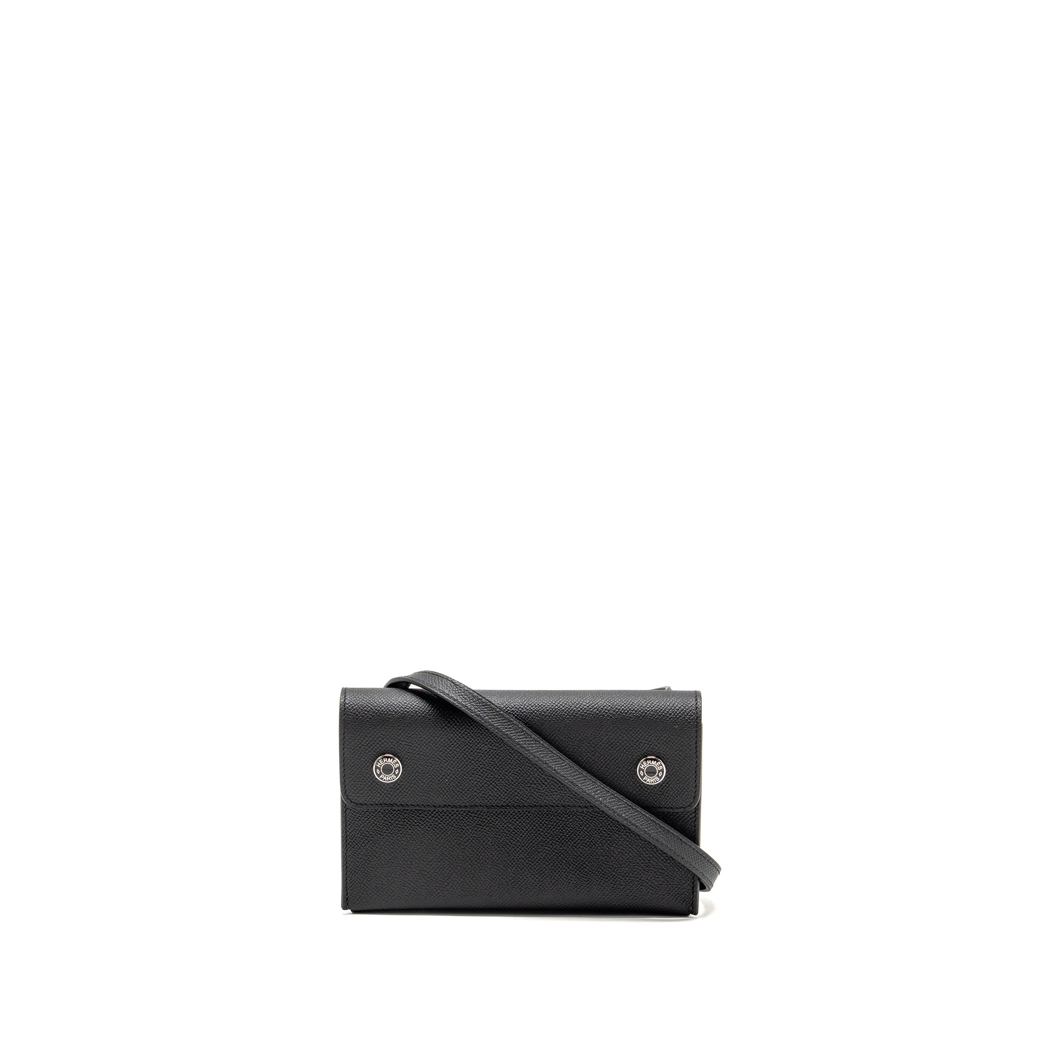 HERMES HERMESNAP EPSOM BLACK SHW