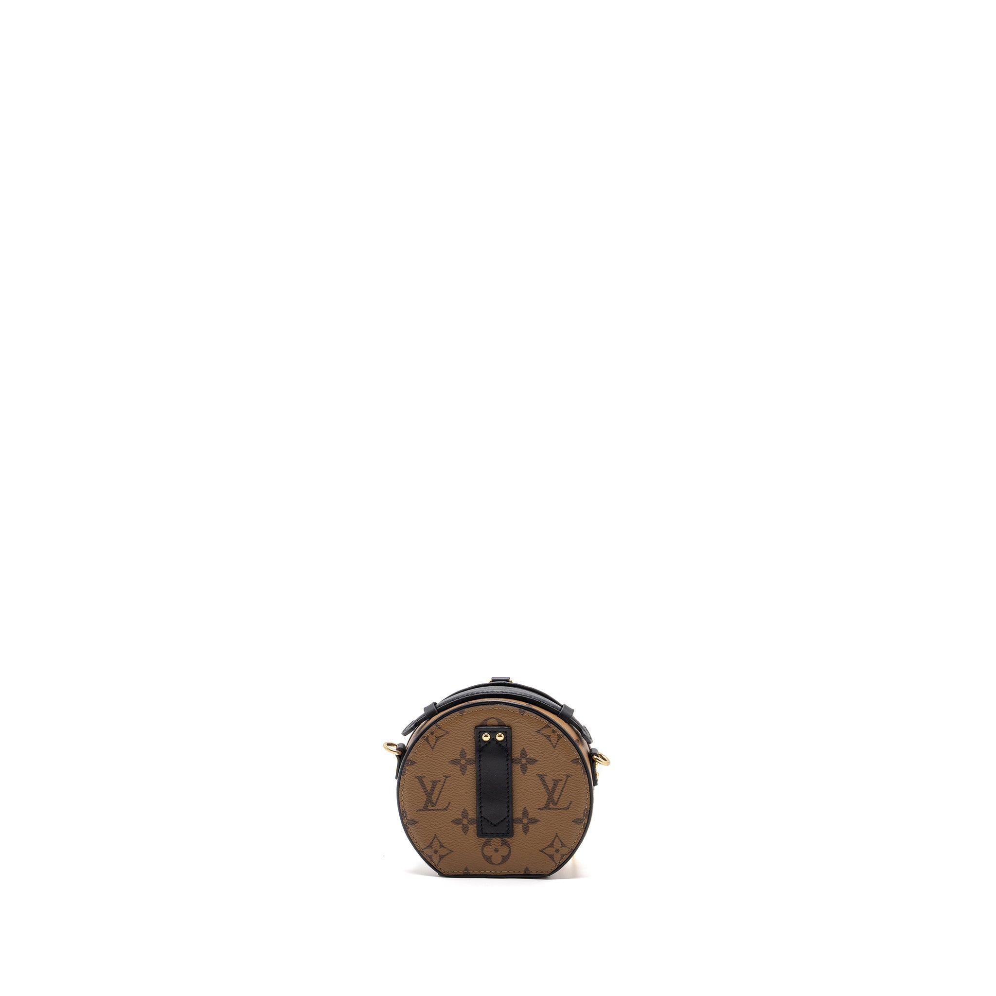 LOUIS VUITTON MINI BOÎTE CHAPEAU CANVAS MONOGRAM REVERSE GHW