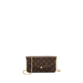 LOUIS VUITTON FELICIE POCHETTE MONOGRAM CANVAS GHW