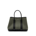 HERMES GARDEN PARTY 30 CANVAS / NEGONDA VERT DE CRIS / BLACK SHW