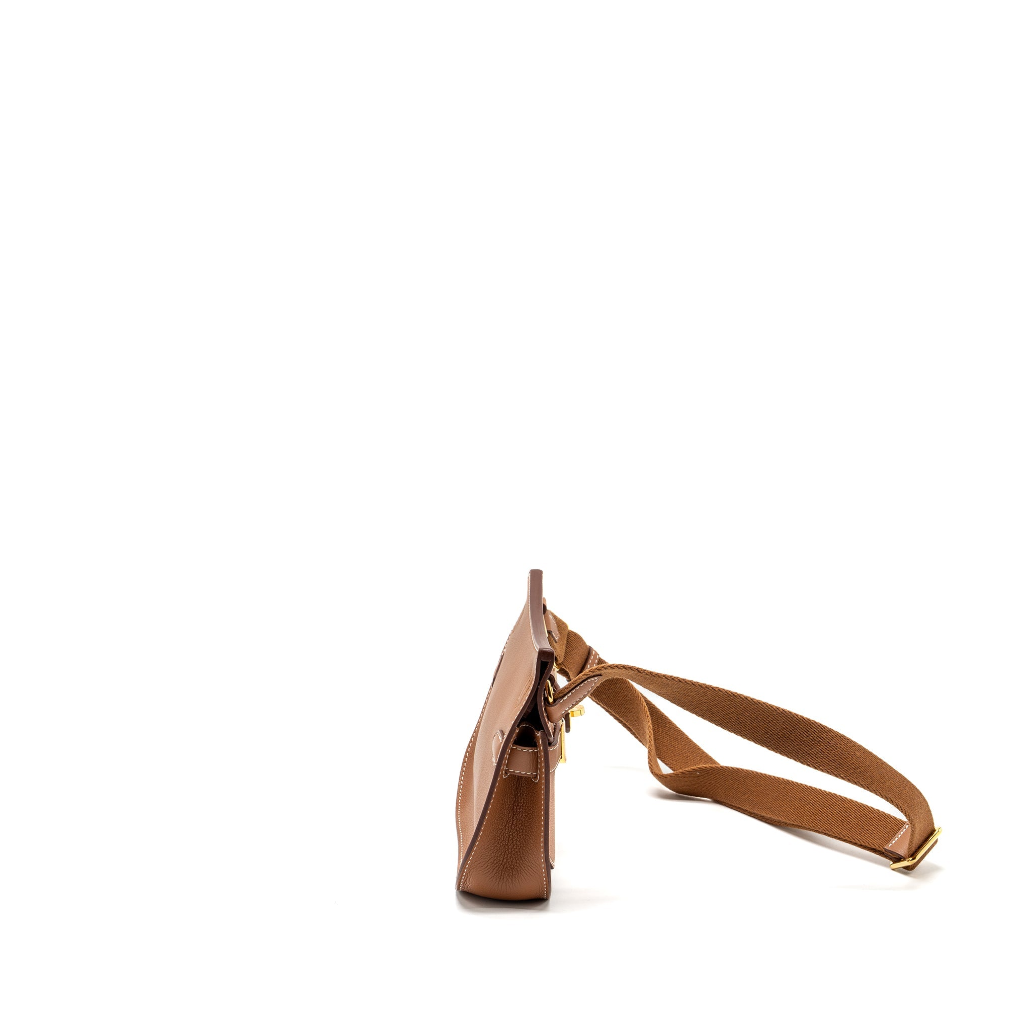 HERMES MINI JYPSIERE EVERCOLOR GOLD GHW