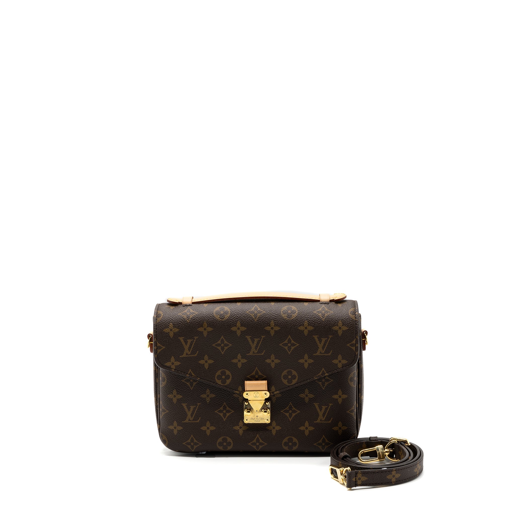 LOUIS VUITTON POCHETTE MÉTIS MONOGRAM CANVAS GHW