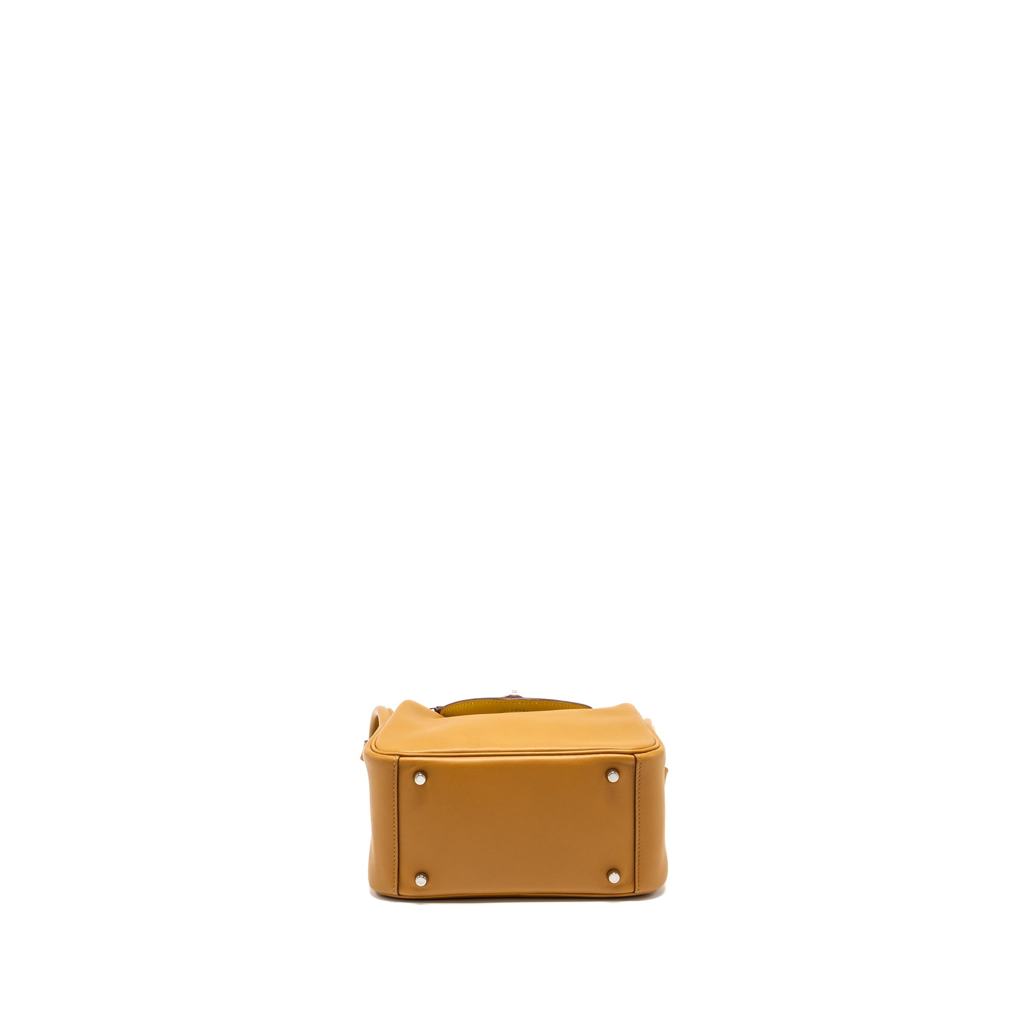 HERMES MINI LINDY SWIFT SESAME/ LIME SHW