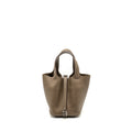 HERMES PICOTIN 18 CLEMENCE LOCK BAG ETOUPE SHW