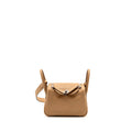 HERMES MINI LINDY SWIFT CHAI / MAUVE SYLVESTRE SHW