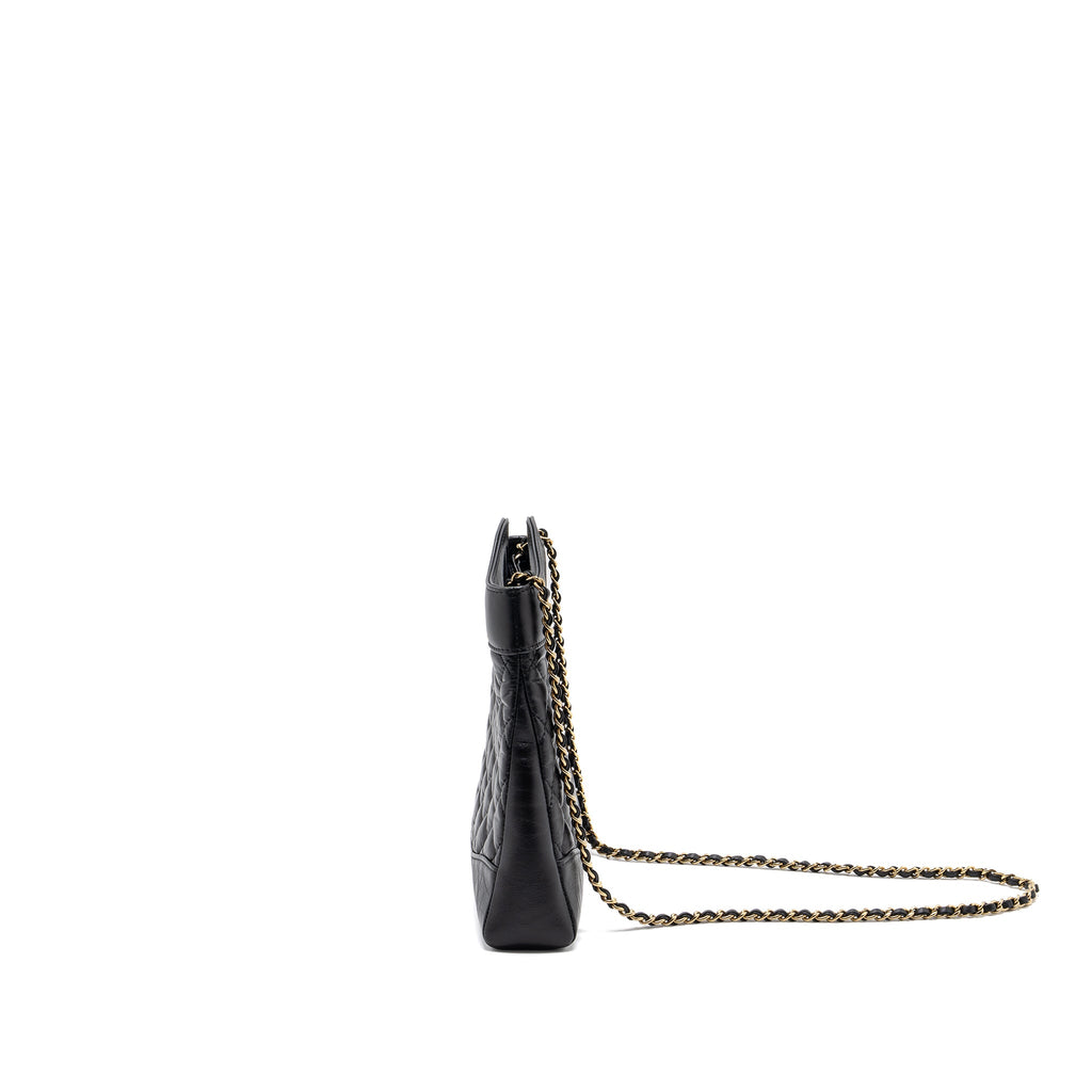 CHANEL 23A MINI 31 BAG CALFSKIN BLACK LGHW(MICROCHIP)