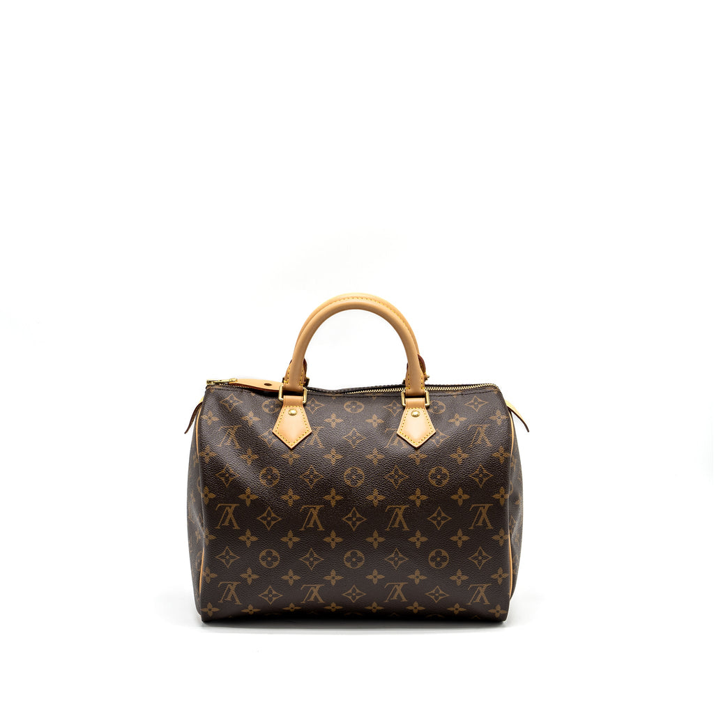 LOUIS VUITTON SPEEDY 30 MONOGRAM CANVAS GHW