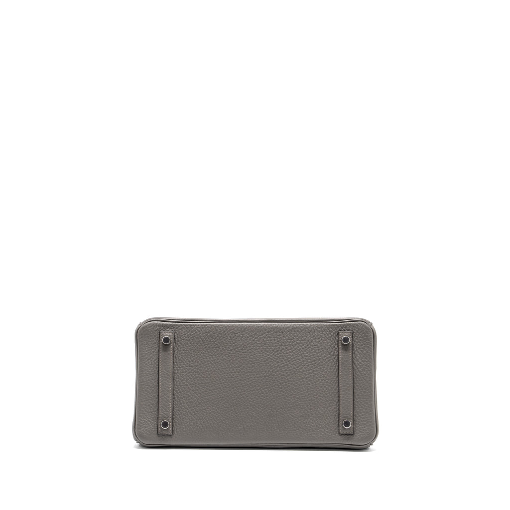 HERMES BIRKIN 30 TOGO GRIS MEYER SHW