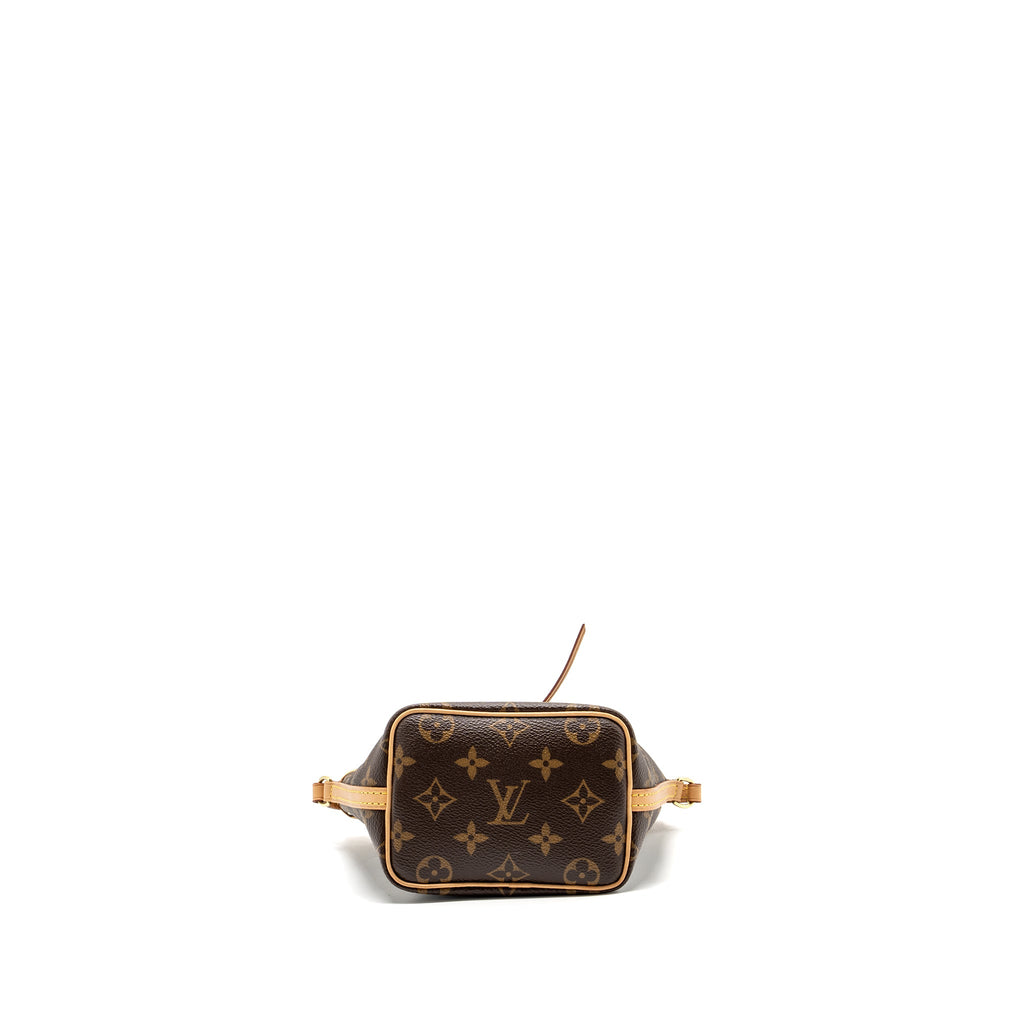 LOUIS VUITTON NANO NOE MONOGRAM CANVAS GHW