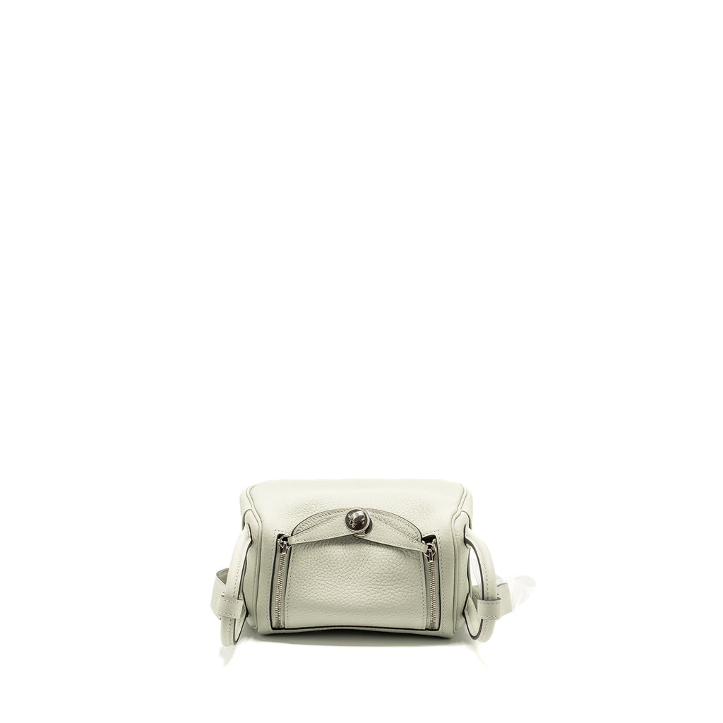 HERMES MINI PLUME CHÈVRE MYSORE 3Q ROSE SAKURA SHW