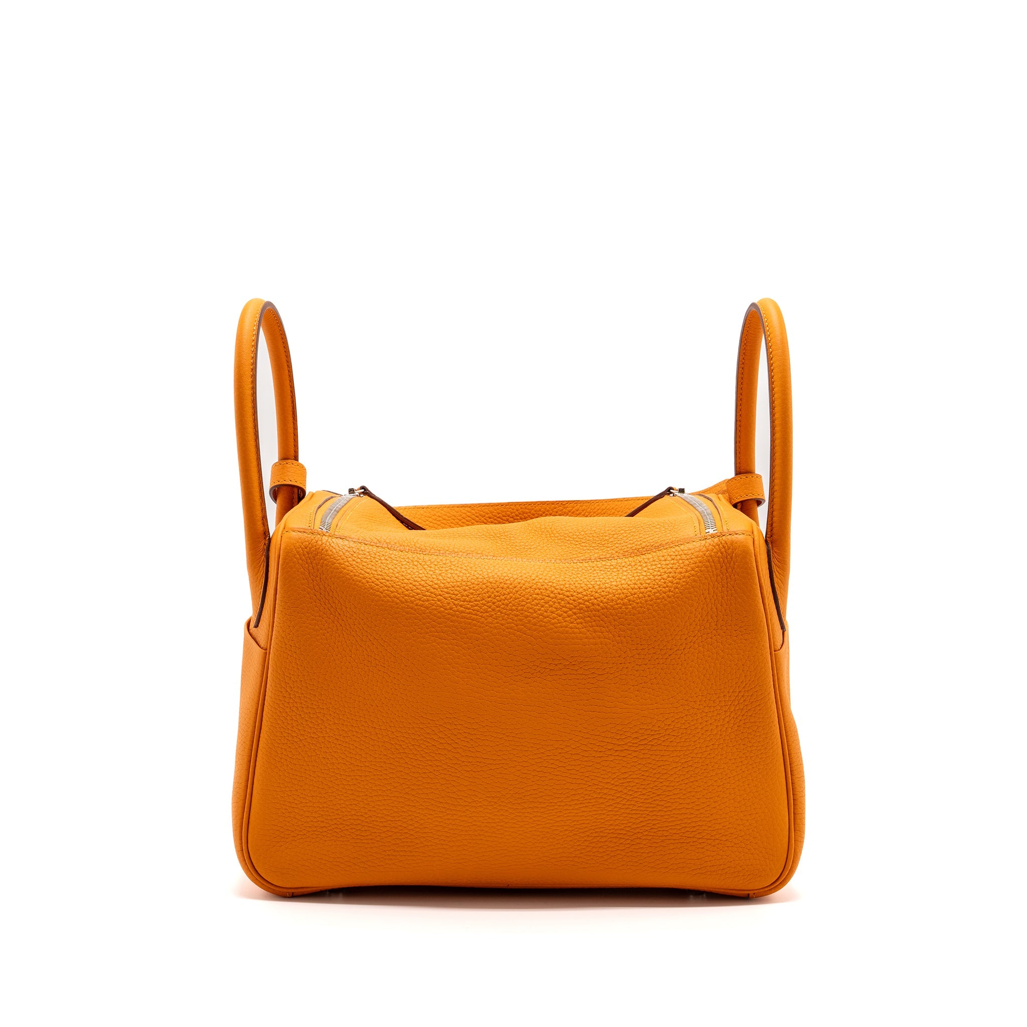 HERMES LINDY 30 CLEMENCE APRICOT SHW