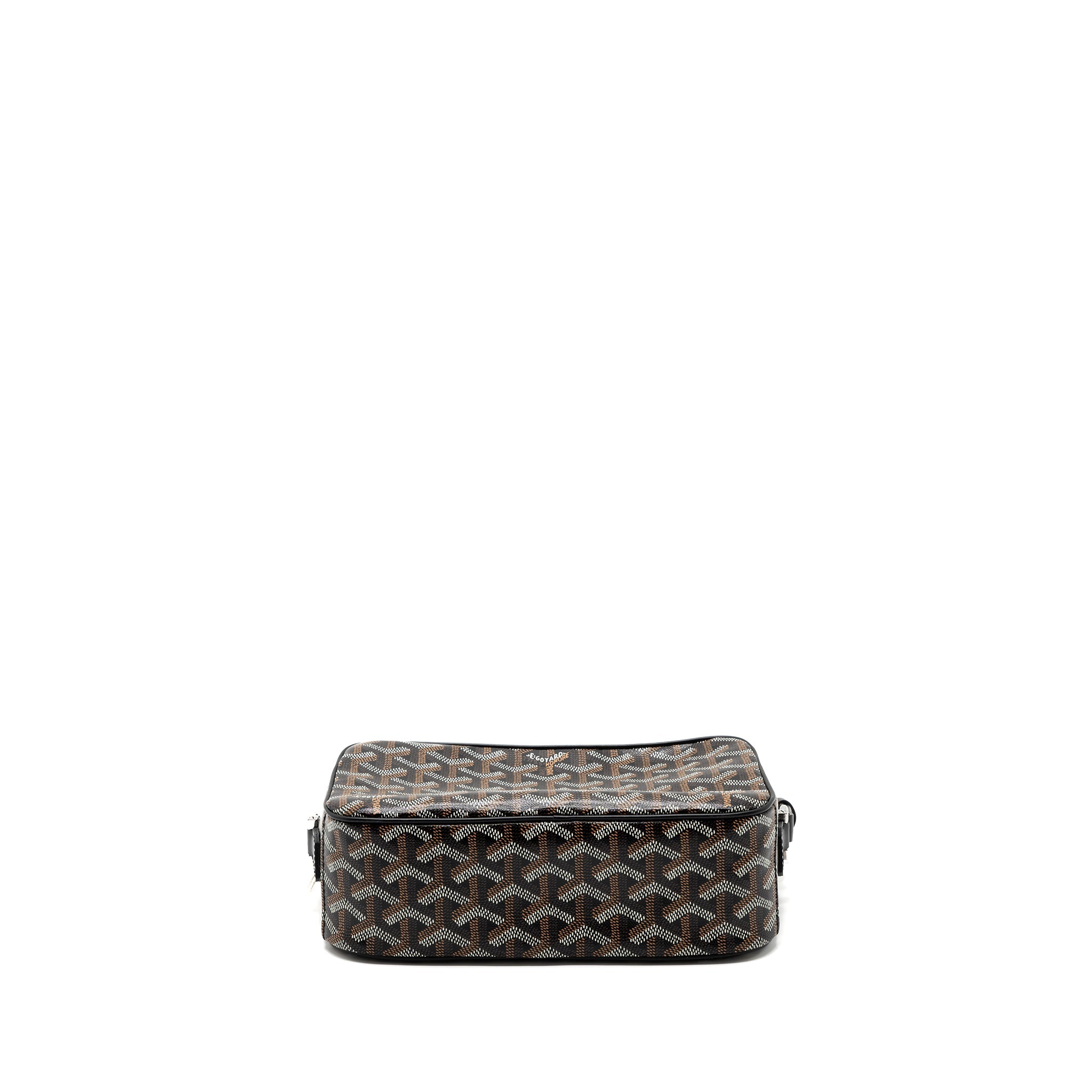 GOYARD CAP-VERT PM BAG CANVAS/ LEATHER BLACK SHW