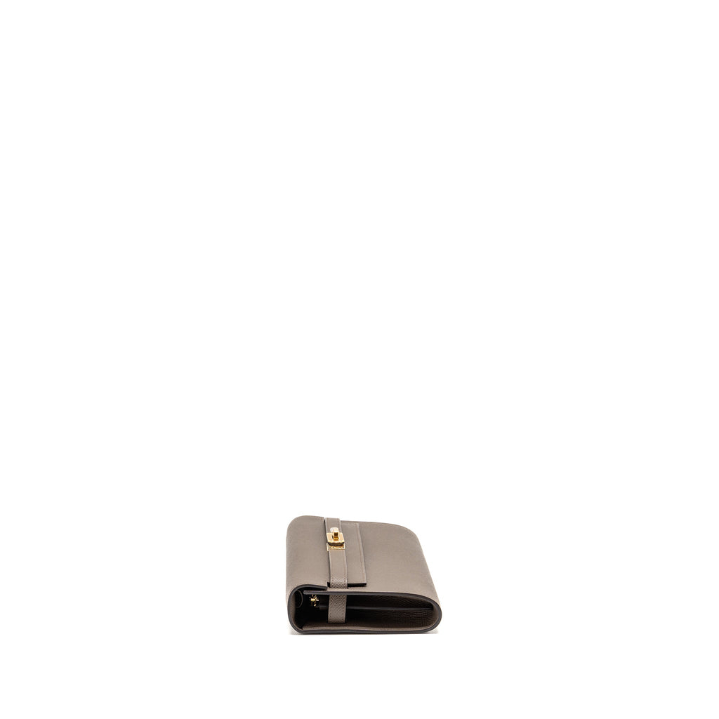 HERMES KELLY TO GO EPSOM GRIS ETAIN GHW