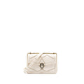 BVLGARI SERPENTI FLAP CHAIN BAG CALFSKIN LIMITED EDITION WHITE LGHW