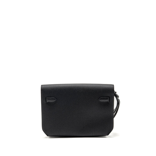 HERMES POCHETTE KELLY DEPECHES 25 TOGO SO BLACK