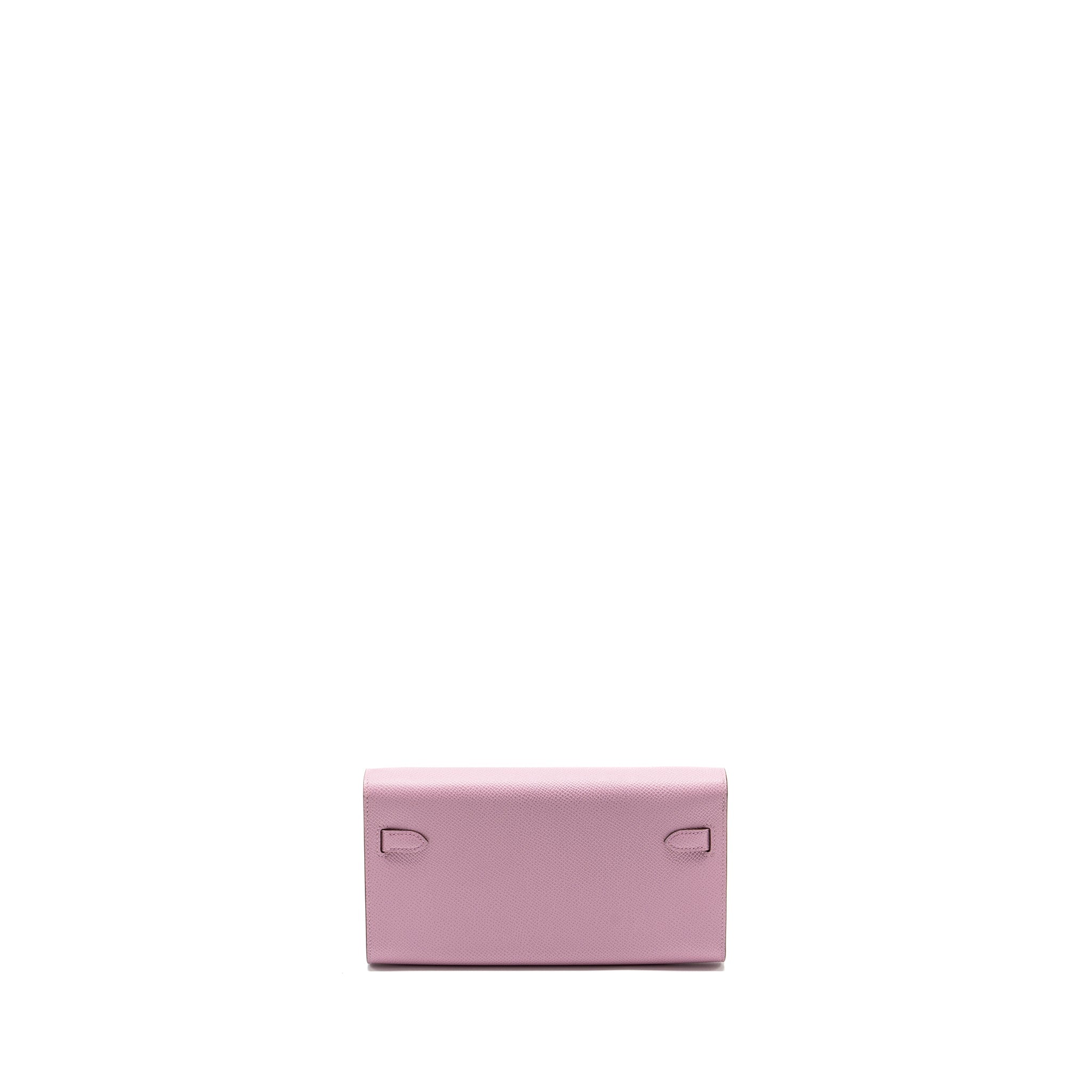 HERMES KELLY TO GO EPSOM X9 MAUVE SYLVESTRE SHW