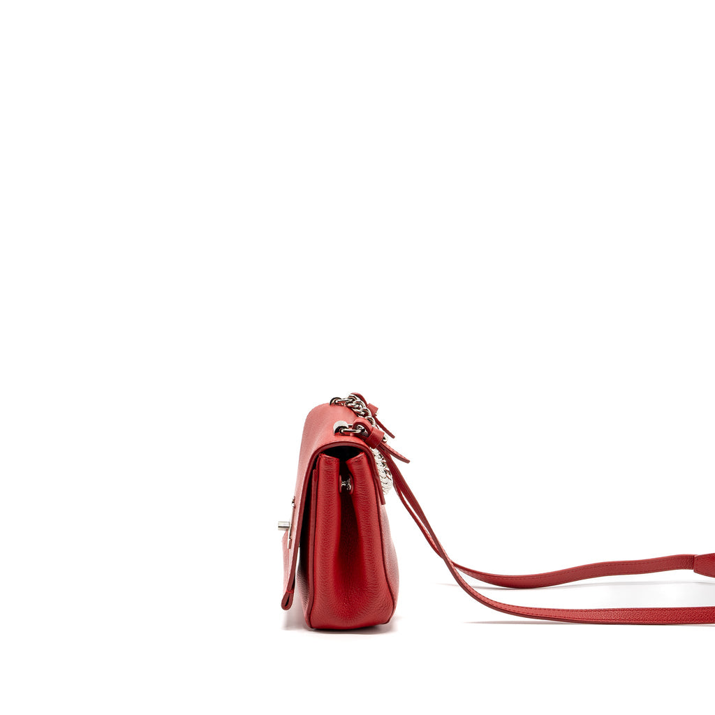 LOUIS VUITTON LOCKME II BB CALFSKIN RED SHW
