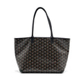 GOYARD ARTOIS PM TOTE BAG CANVAS/ LEATHER BLACK SHW