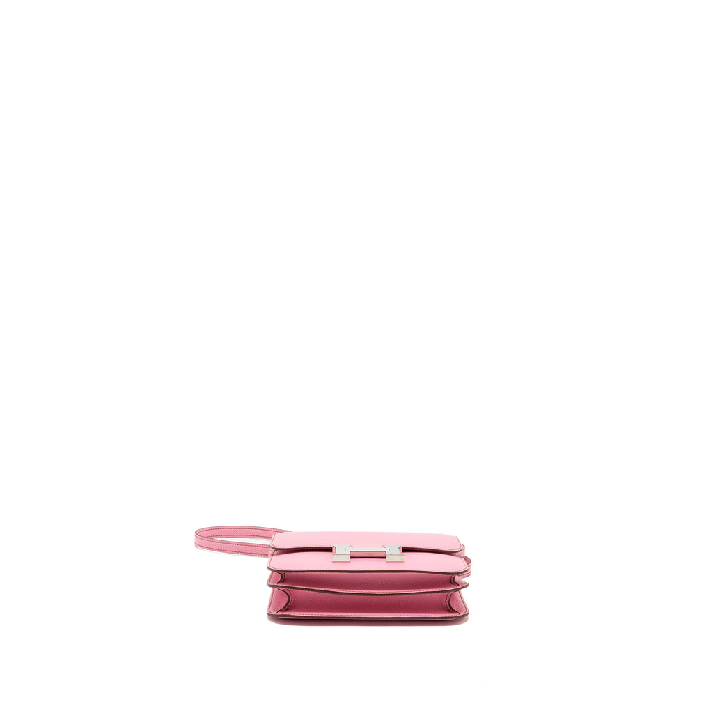 HERMES MINI CONSTANCE EPSOM 5P BUBBLEGUM PINK SHW