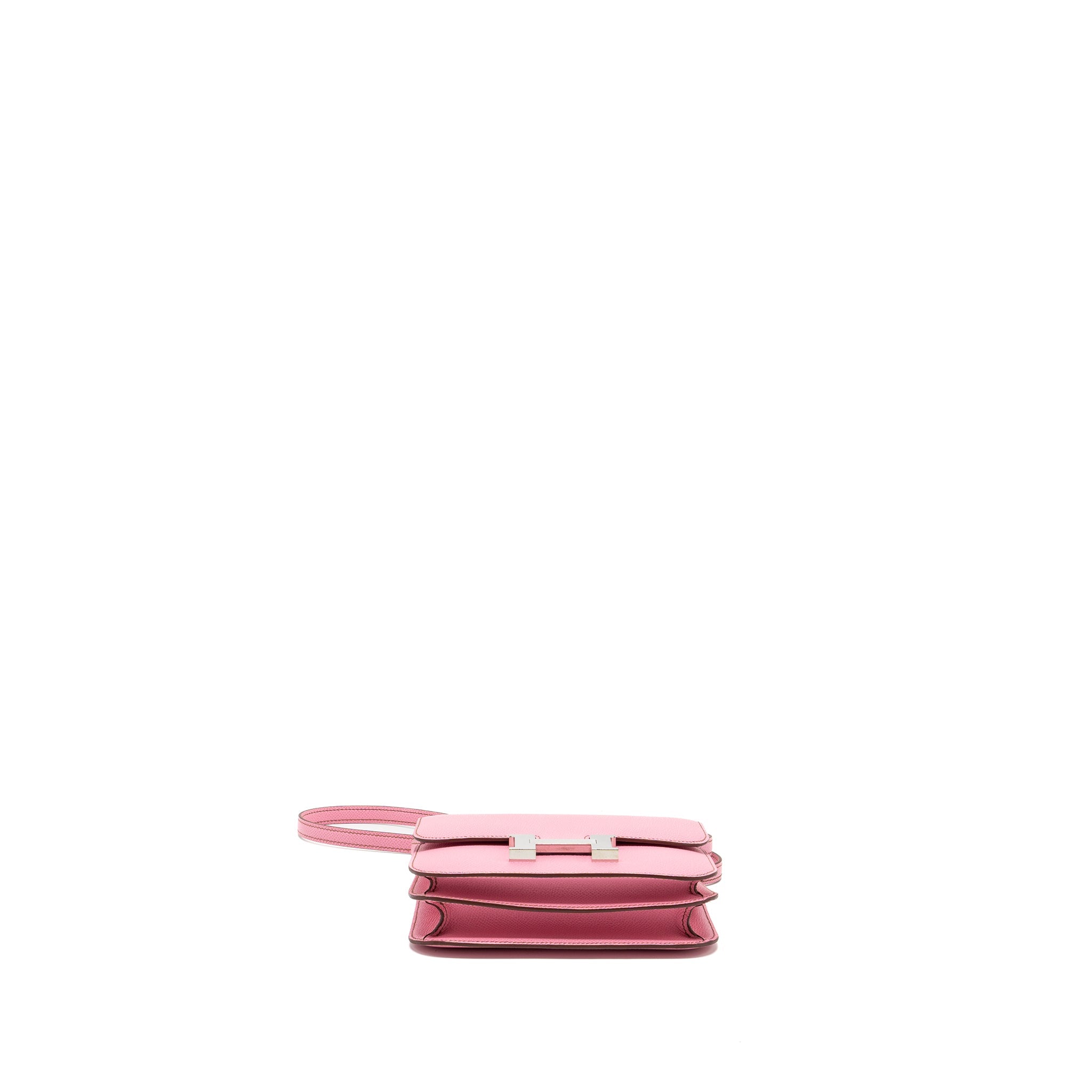 HERMES MINI CONSTANCE EPSOM 5P BUBBLEGUM PINK SHW
