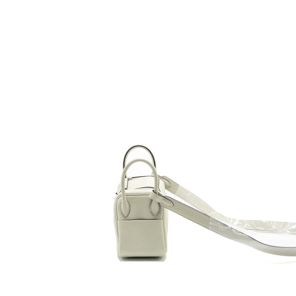 HERMES MINI PLUME CHÈVRE MYSORE 3Q ROSE SAKURA SHW