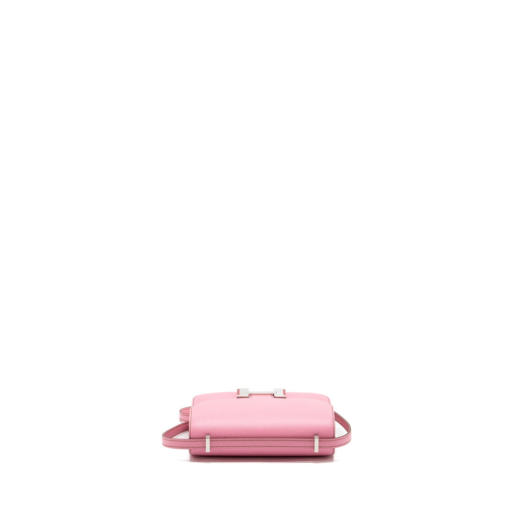 HERMES MINI CONSTANCE EPSOM 5P BUBBLEGUM PINK SHW