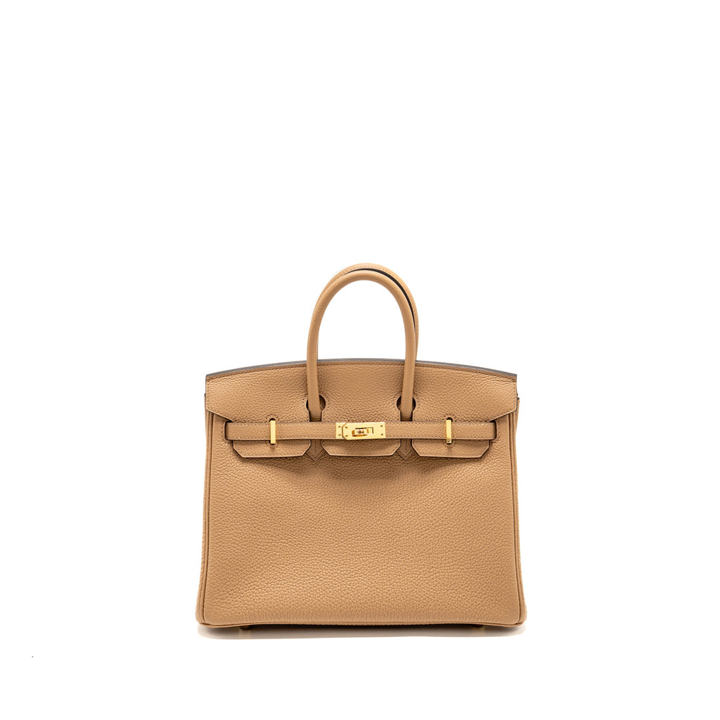 HERMES BIRKIN 25 TOGO 0M CHAI GHW