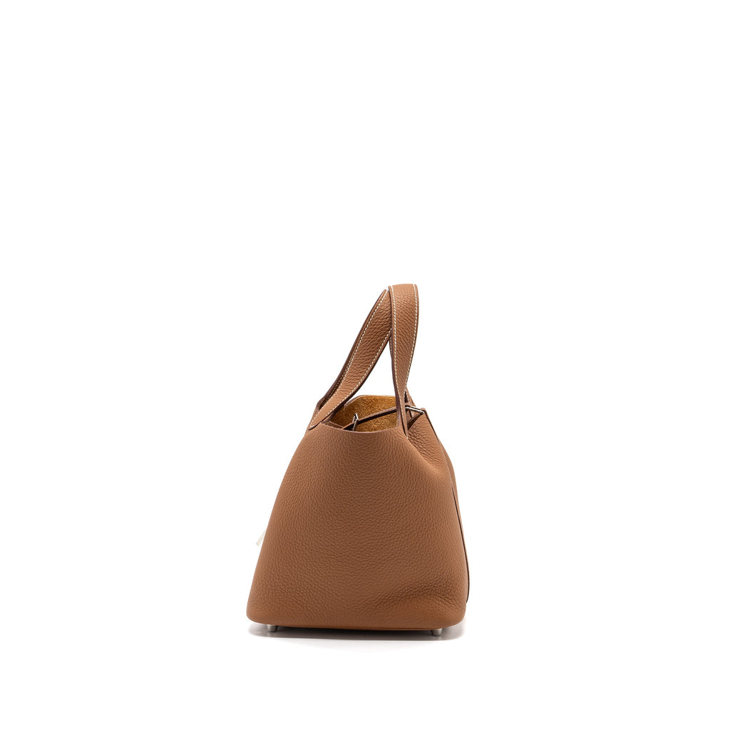 HERMES PICOTIN 18 LOCK BAG CLEMENCE GOLD SHW