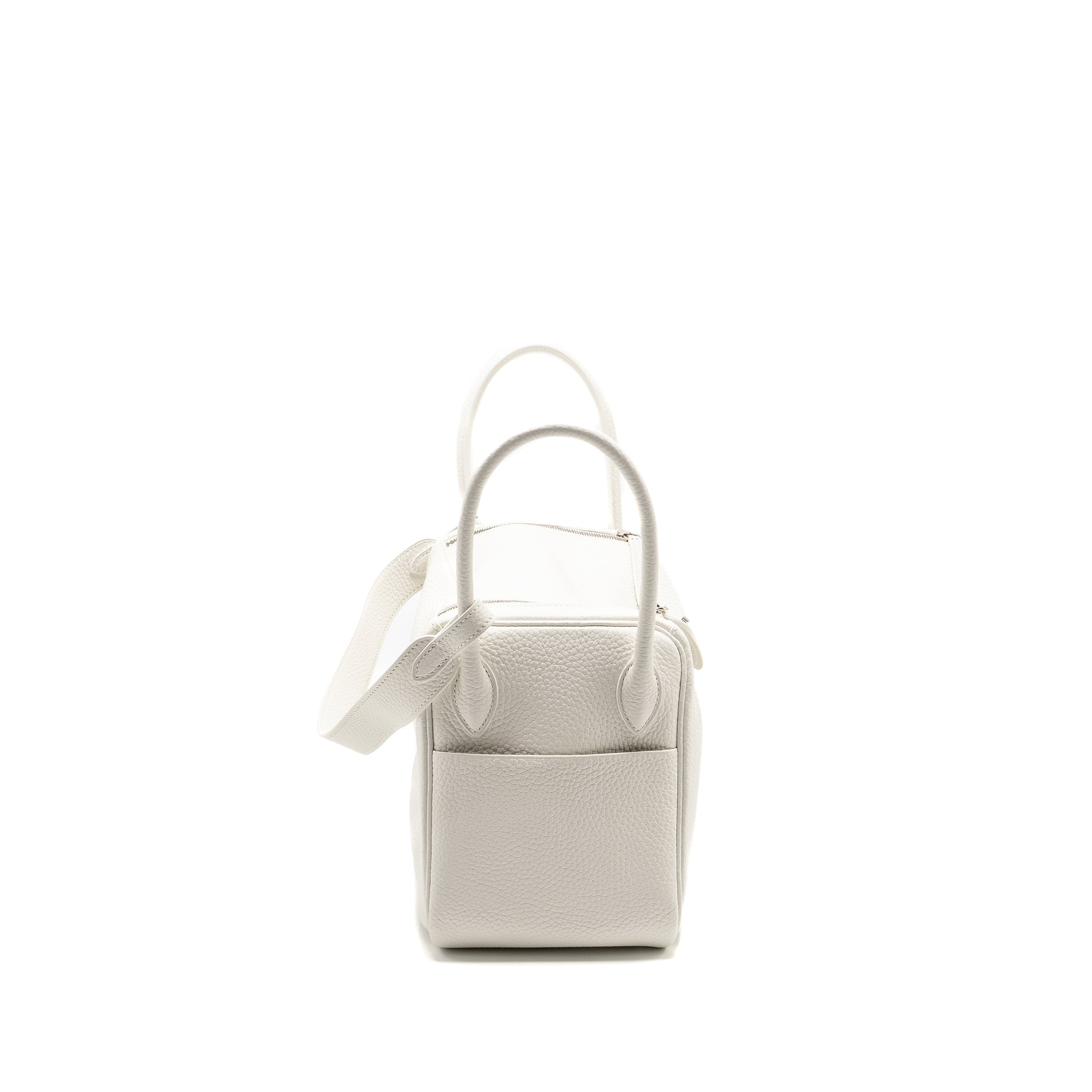 HERMES LINDY 26 CLEMENCE BLANC SHW