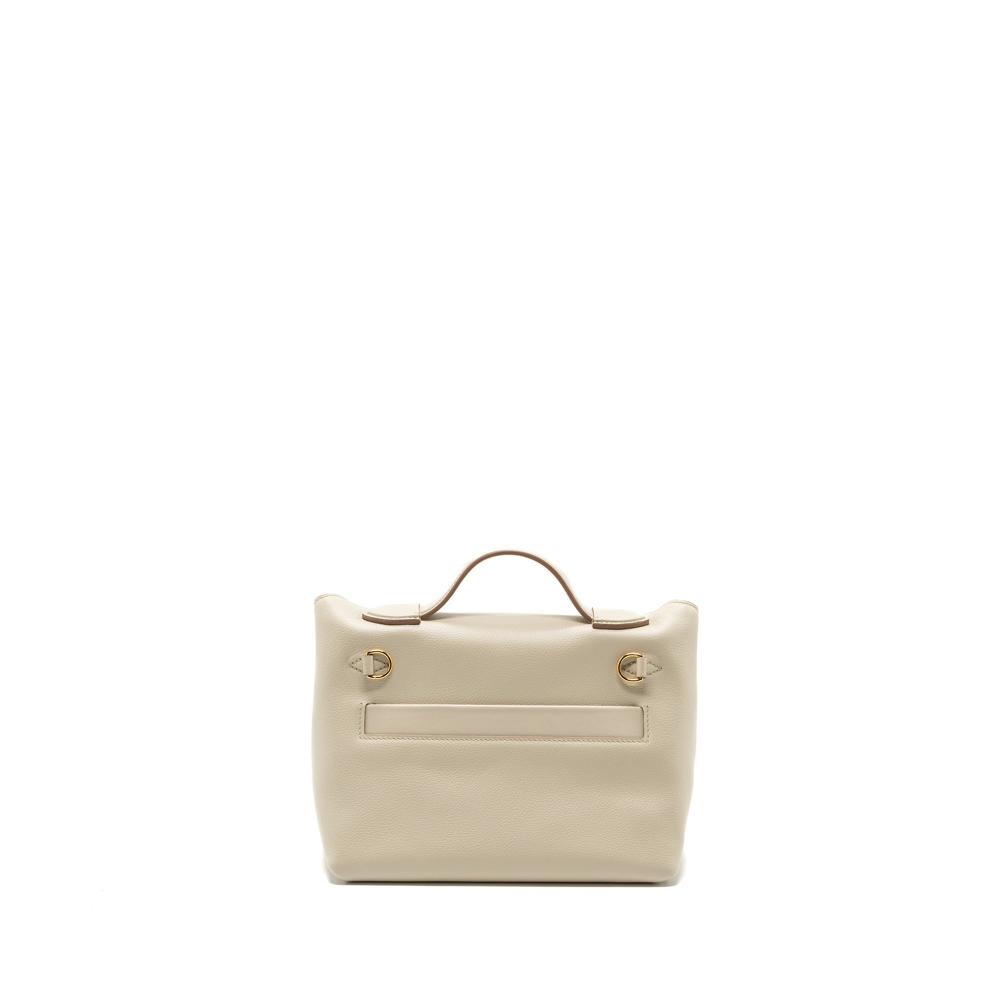 HERMES MINI 24/24 2424-21 BAG EVERCOLOR/SWIFT BETON GHW