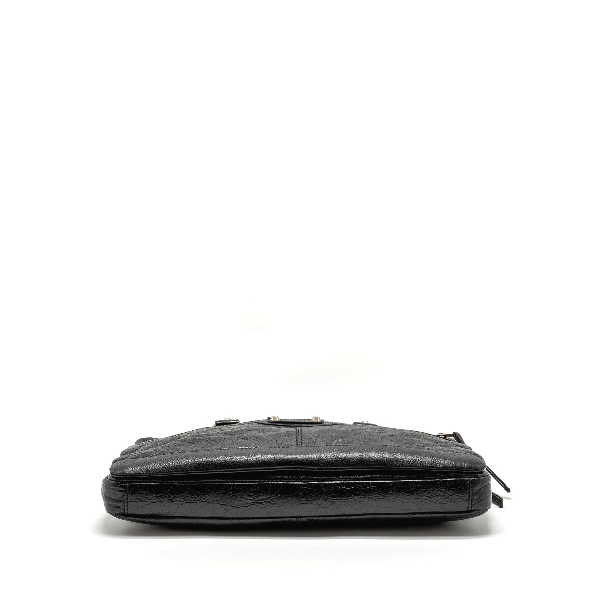 BALENCIAGA BRIEFCASE LEATHER BLACK SHW