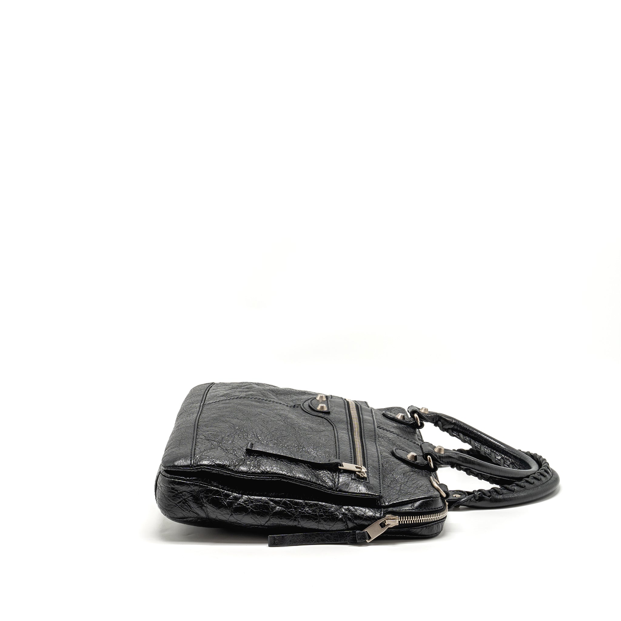 BALENCIAGA BRIEFCASE LEATHER BLACK SHW