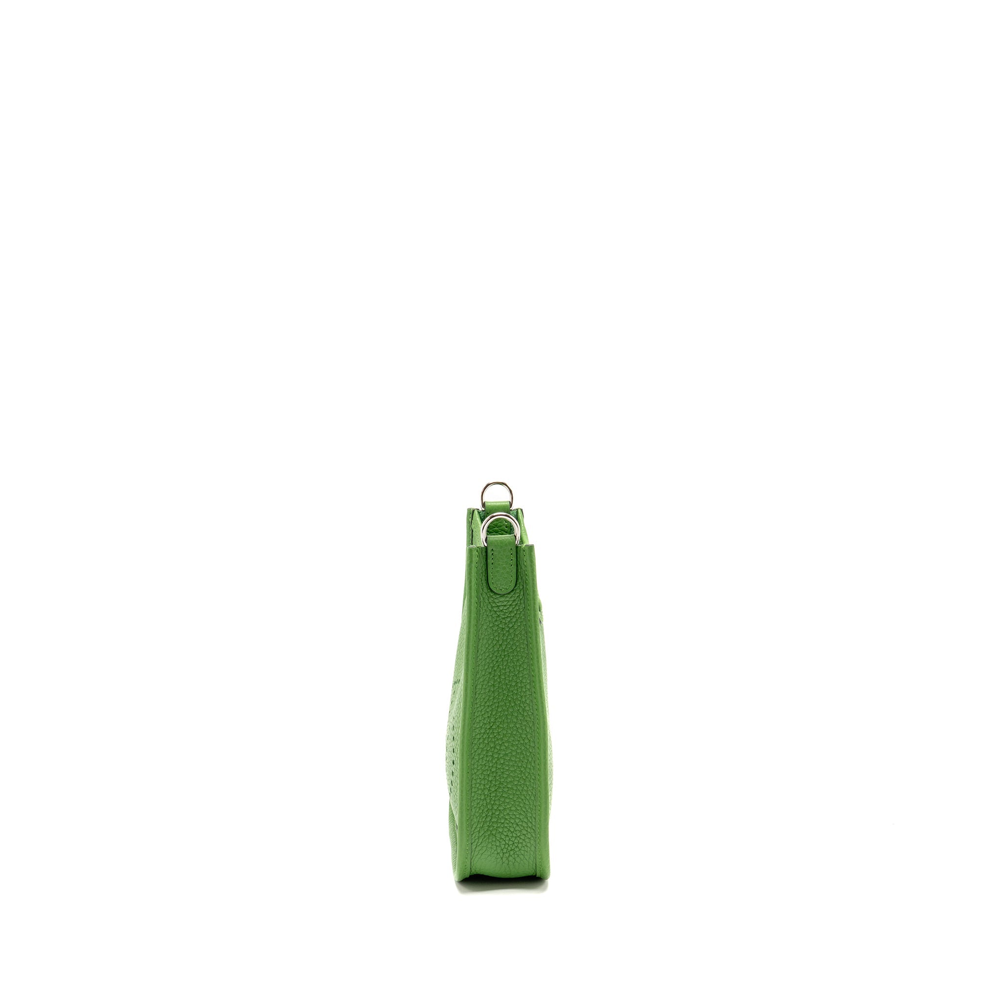 HERME MINI EVELYNE CLEMENCE VERT YUCCA SHW
