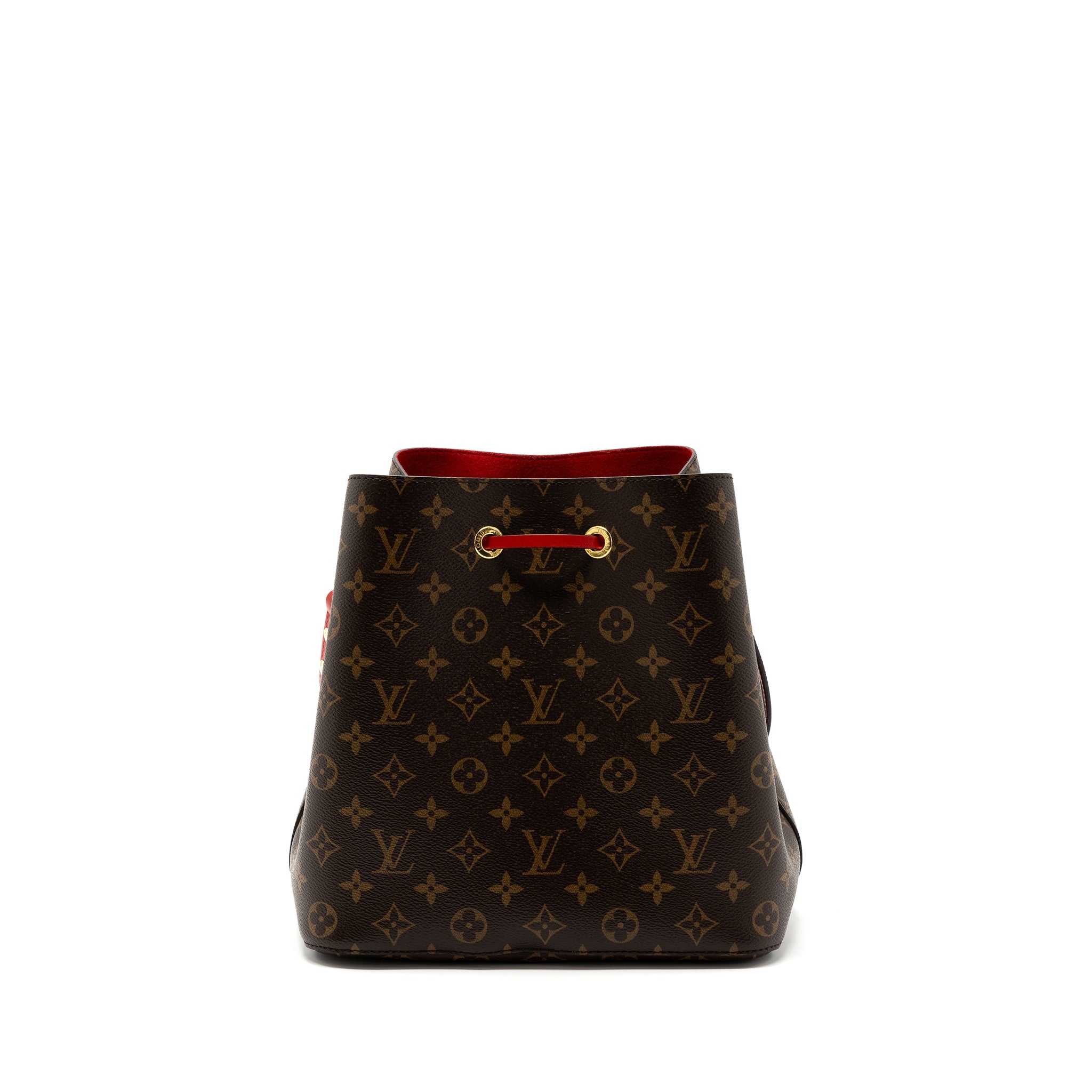 LOUIS VUITTON NEONOE MONOGRAM CANVAS / RED GHW