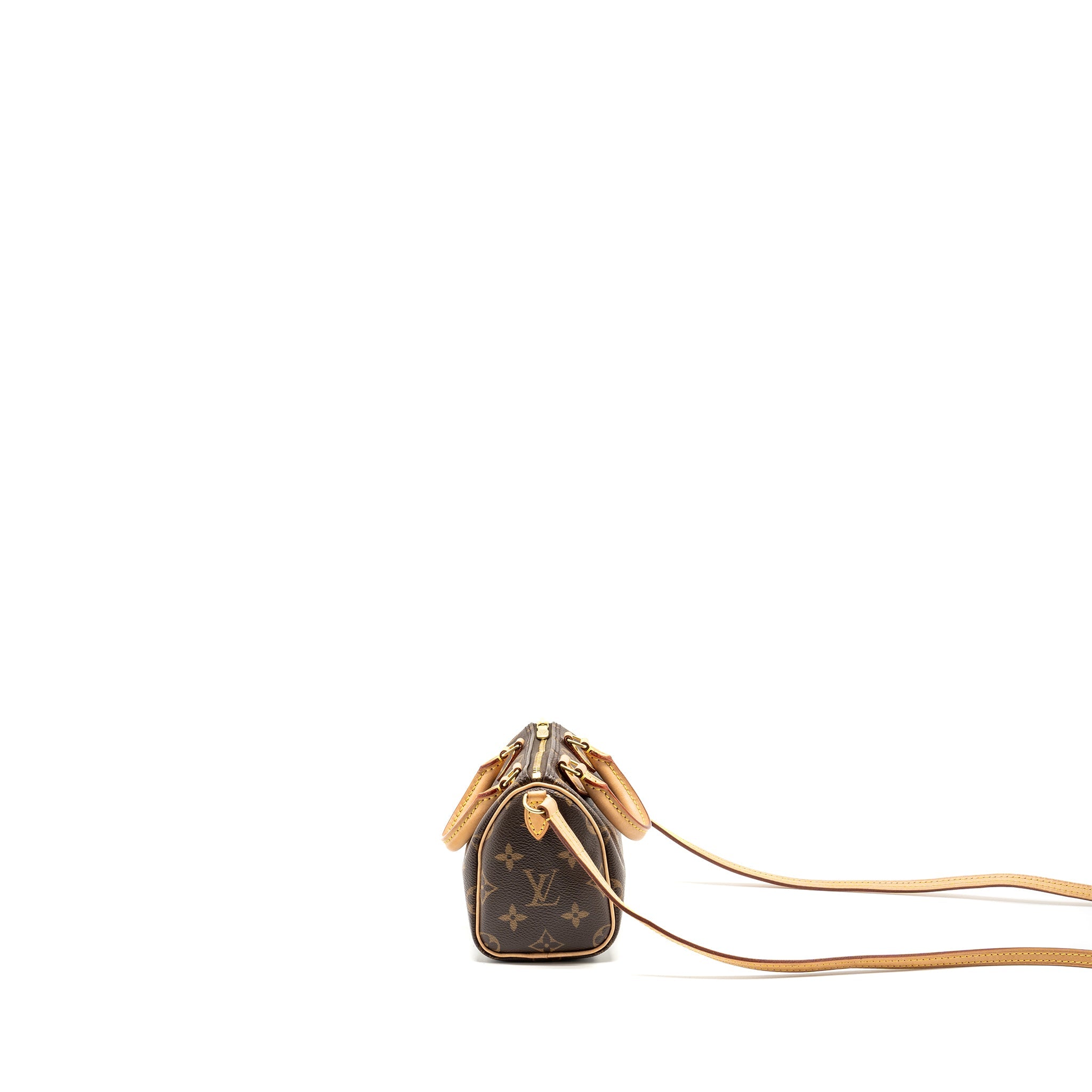 LOUIS VUITTON NANO SPEEDY MONOGRAM CANVAS GHW (OLD VERSION)
