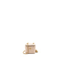 CHANEL PEARL CRUSH MINI VANITY WITH CHAIN LAMBSKIN LIGHT PINK GHW