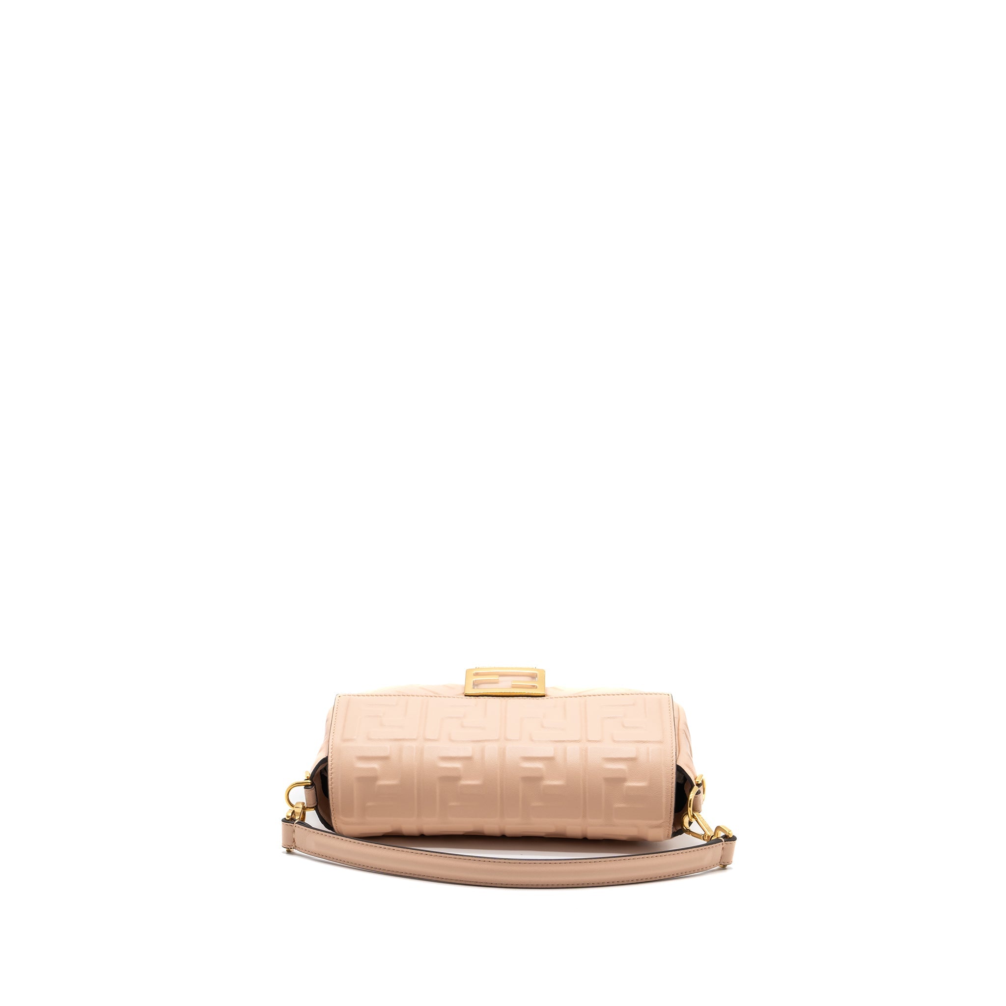 FENDI BAGUETTE BAG LAMBSKIN LIGHT PINK GHW