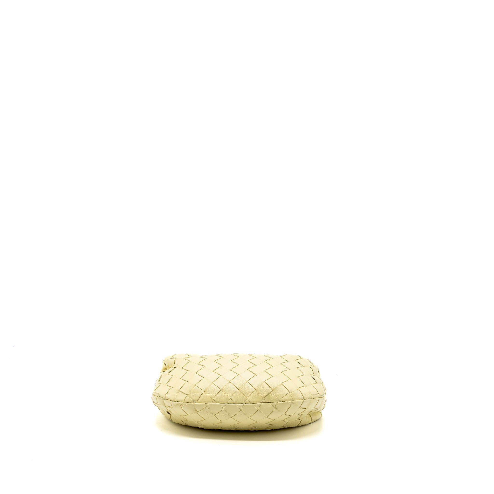 BOTTEGA VENETA MINI JODIE LEATHER LIGHT YELLOW SHW