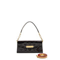 LOUIS VUITTON VINTAGE SUNSET BOULEVARD CLUTCH MONOGRAM/PATENT RED GHW