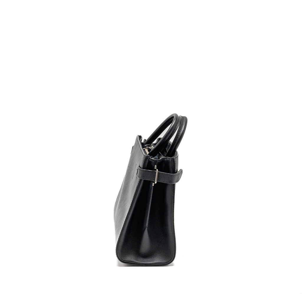 LOUIS VUITTON TWIST TOTE BAG EPI BLACK SHW