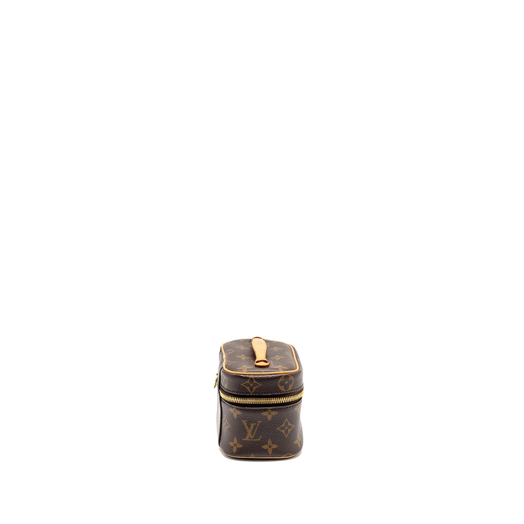 LOUIS VUITTON NICE NANO MONOGRAM CANVAS GHW
