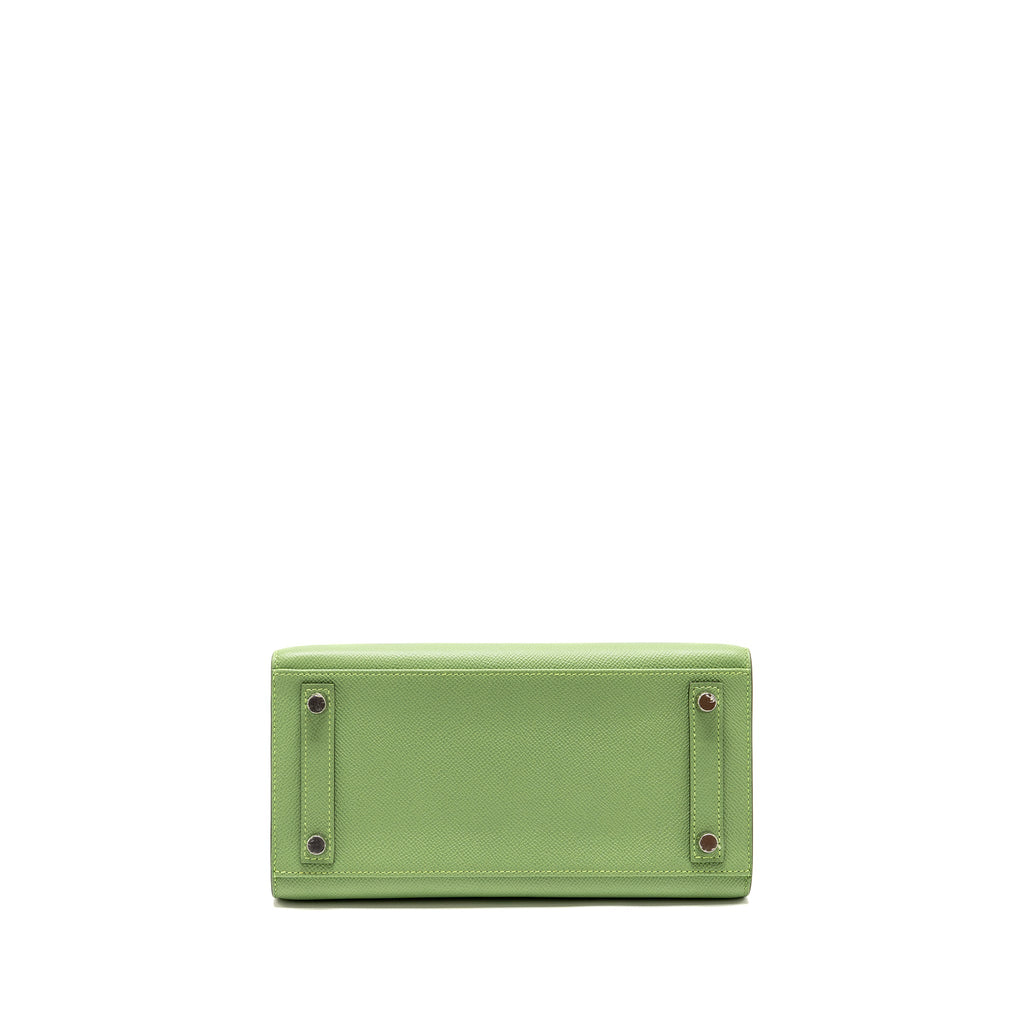 HERMES BIRKIN 25 EPSOM VERT CRIQUET SHW