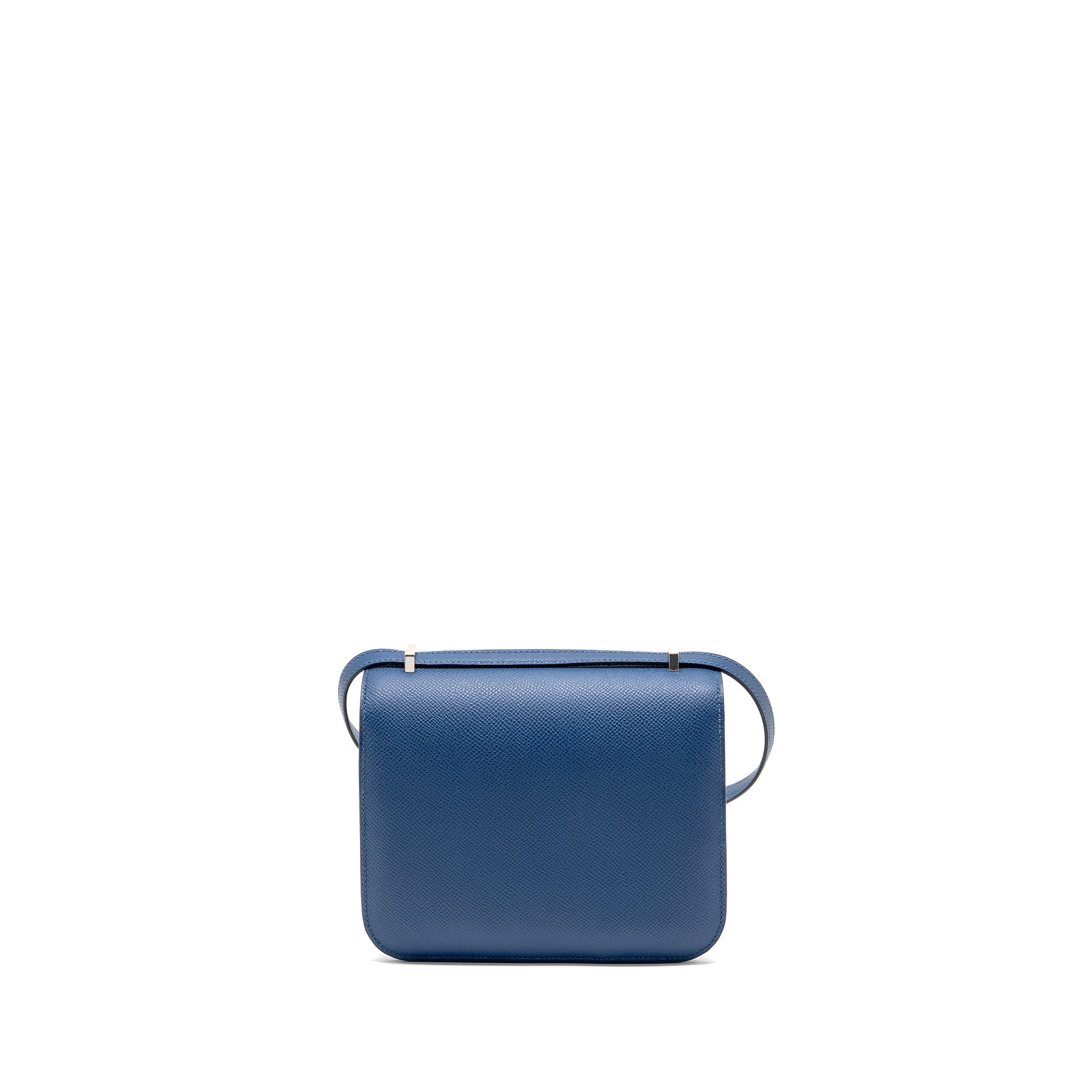 HERMES MINI CONSTANCE EPSOM P5 BLEU TIE SHW