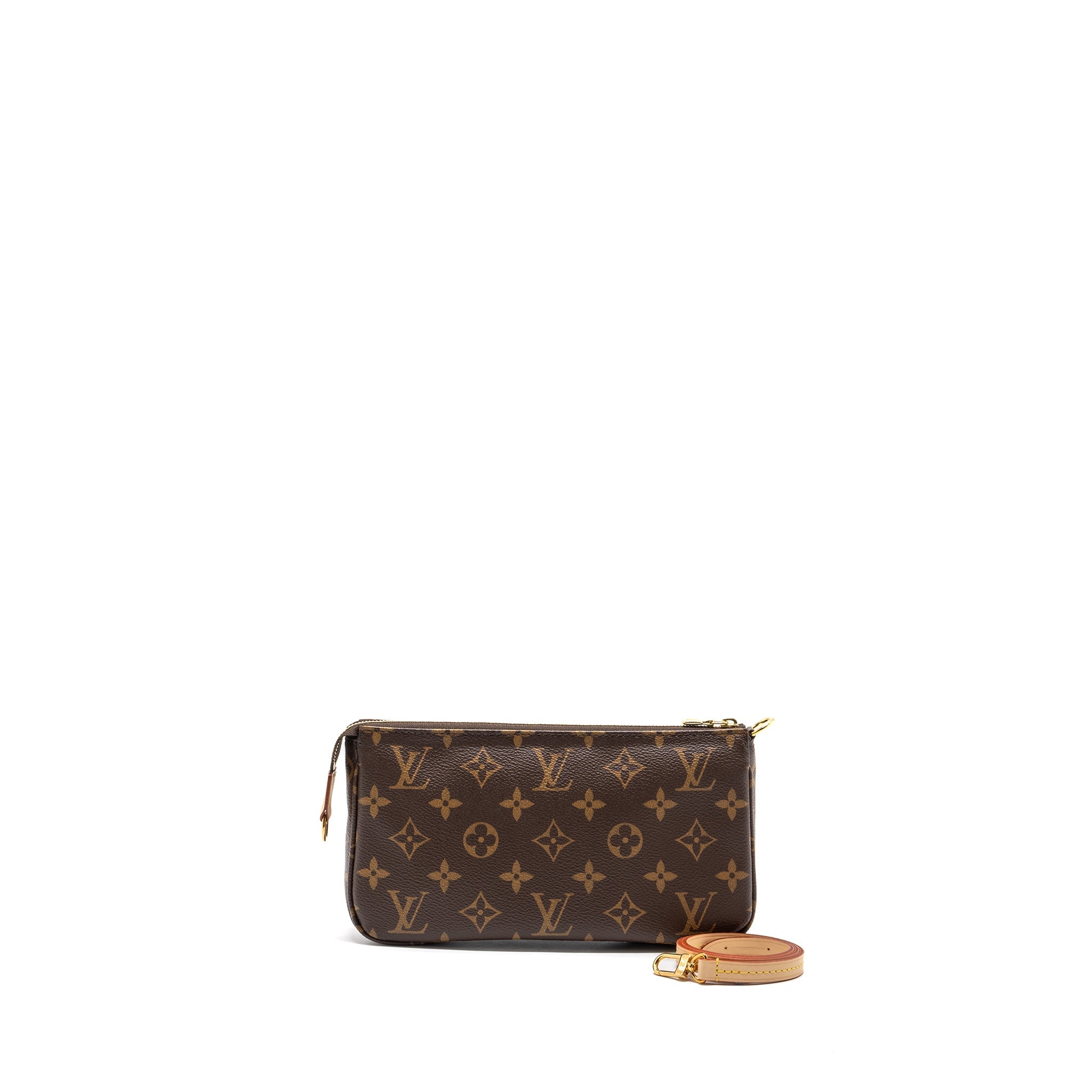 LOUIS VUITTON POCHETTE ACCESSORIES MONOGRAM CANVAS GHW
