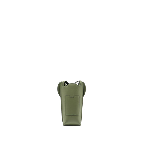 LOEWE ELEPHANT POCKET CALFSKIN AVOCADO GREEN