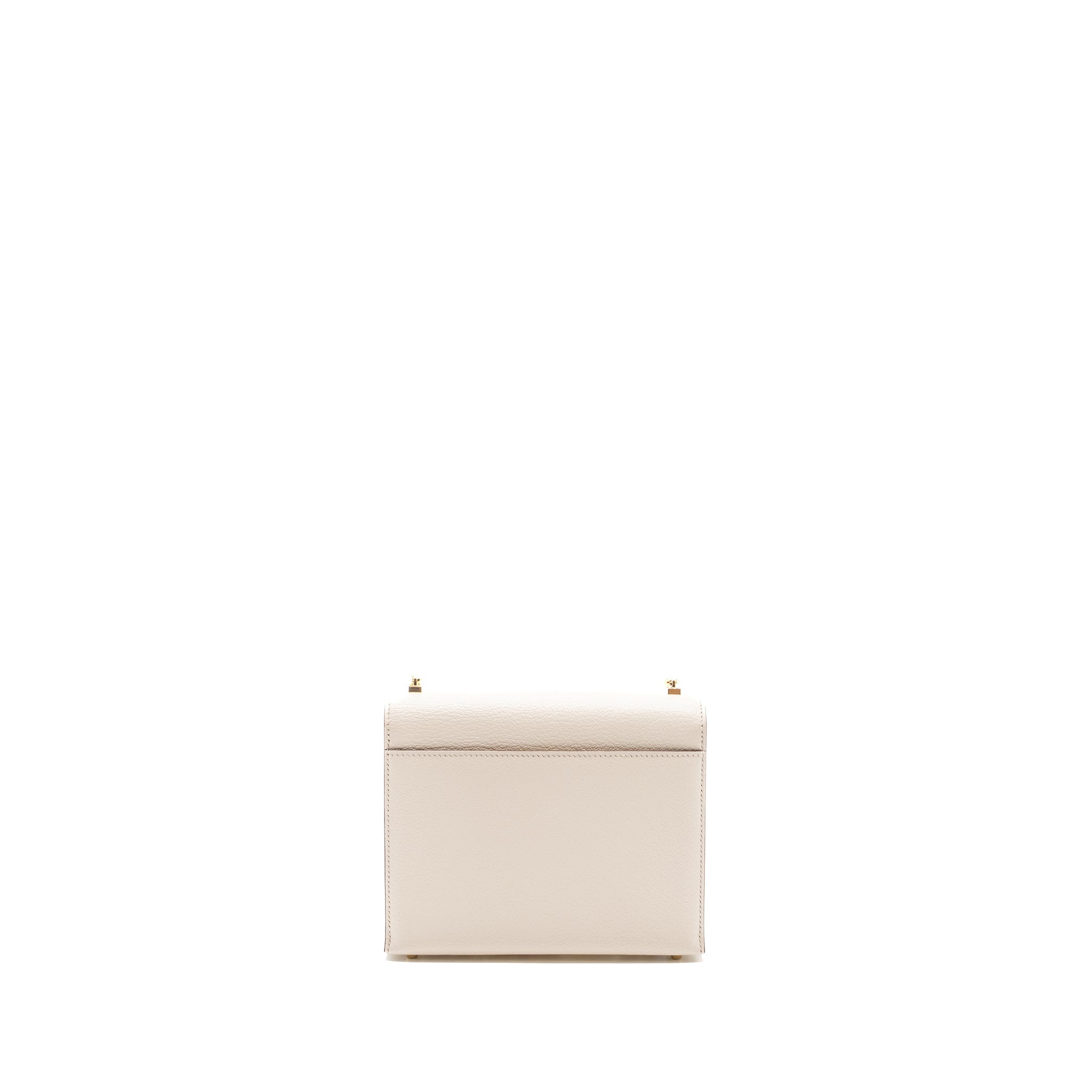 HERMES MINI VERROU CHEVRE MYSORE NATA LGHW