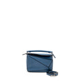 LOEWE MINI PUZZLE BAG CALFSKIN DARK BLUE SHW