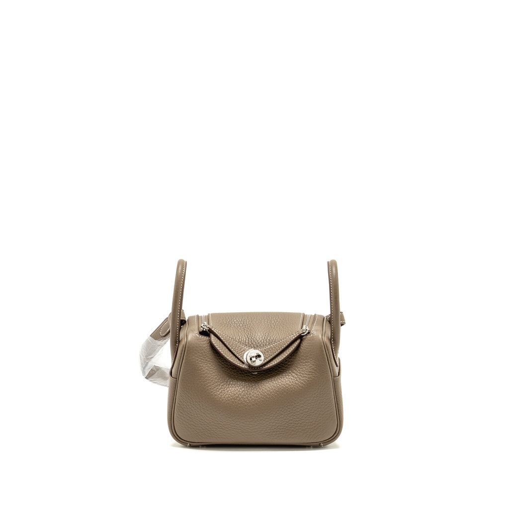 HERMES MINI LINDY II CLEMENCE ETOUPE SHW